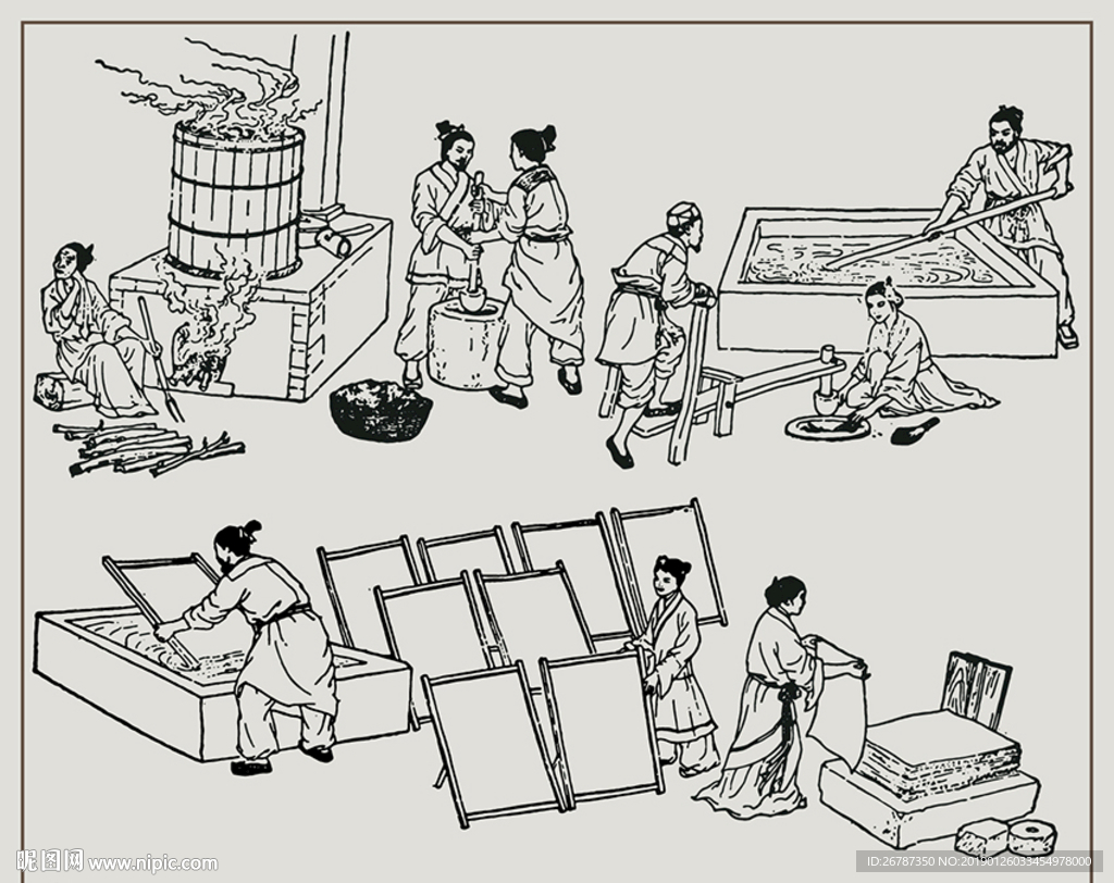 我国古代造纸的历史是什么?
