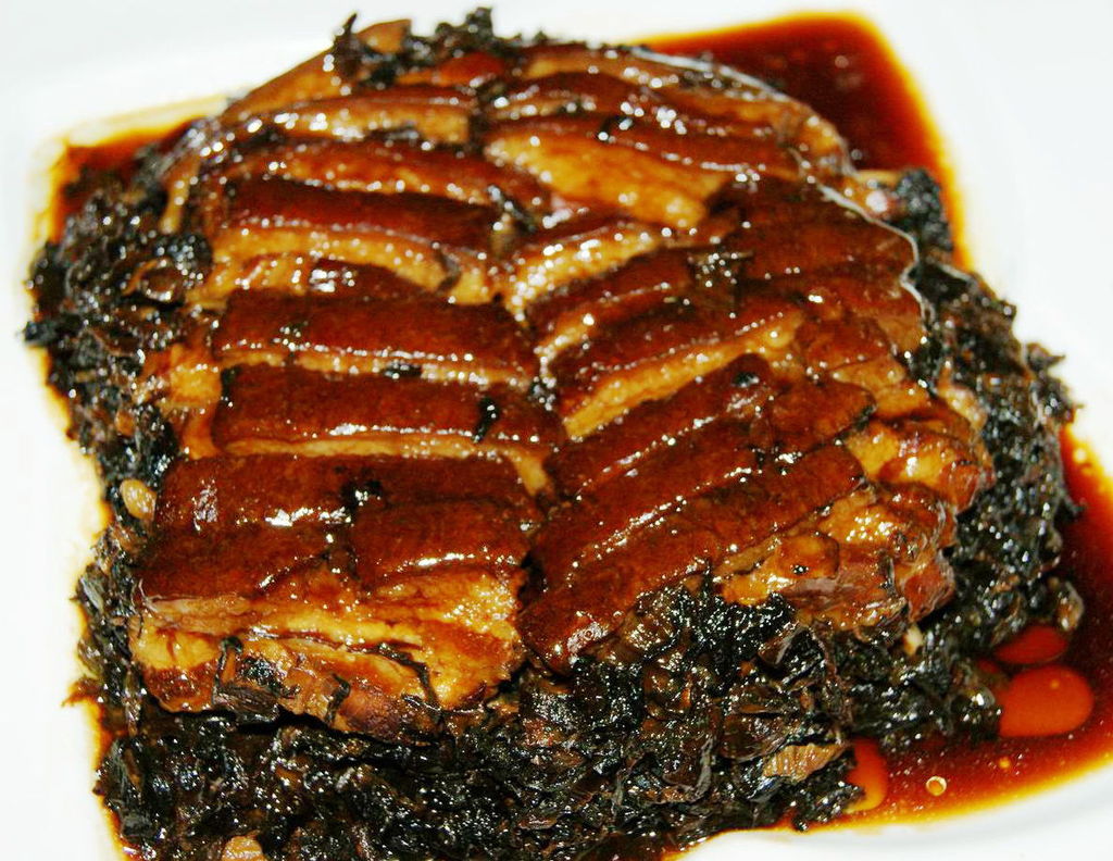 梅菜筘肉怎么做?
